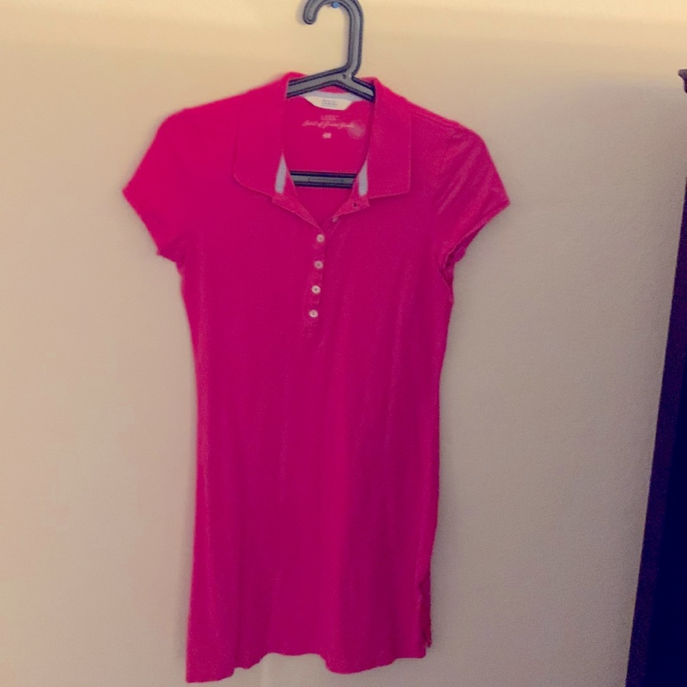 Hot pink tennis dress